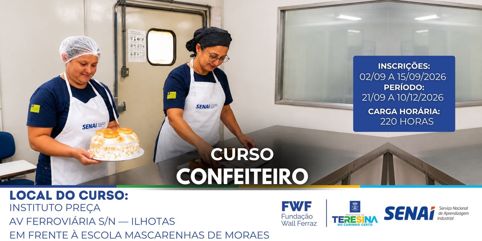 Confeiteiro - Ilhotas